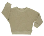 Bonds Baby Waffle Pullover - Camping Grounds