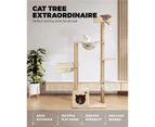 Alopet Cat Tree 158CM Trees Scratching Post Scratcher Tower Condo House Wooden Furniture