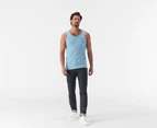 Quiksilver Men's Keep On Tank Top - Delphinium Blue