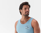 Quiksilver Men's Keep On Tank Top - Delphinium Blue