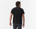 Quiksilver Men's Psyched Vision Short Sleeve Tee / T-Shirt / Tshirt - Black