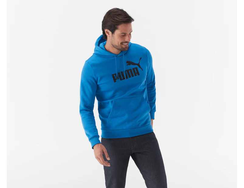 Puma Men's Essentials Big Logo Hoodie - Racing Blue