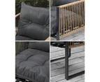 Livsip 4 Piece Outdoor Furniture Setting Garden Patio Lounge Sofa Table Chairs