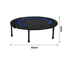 40" Foldable Trampoline Fitness Exercise Cardio Rebounder Suitable for Adult Kids Indoor Outdoor