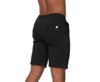 Duck and Cover Mens Shwartz Casual Shorts (Black) - BG969