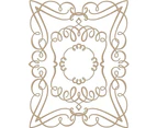 Spellbinders Glimmer Impression Hotfoil Plate Elegant Rectangle