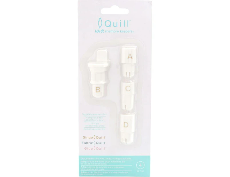 We R Memory Keepers Quill Pen Adapters 4pk