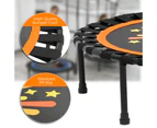 Yopower  40" Foldable Rebounder Mini Trampoline with Adjustable Height, Ideal for Rebounding Exercise and Cardio