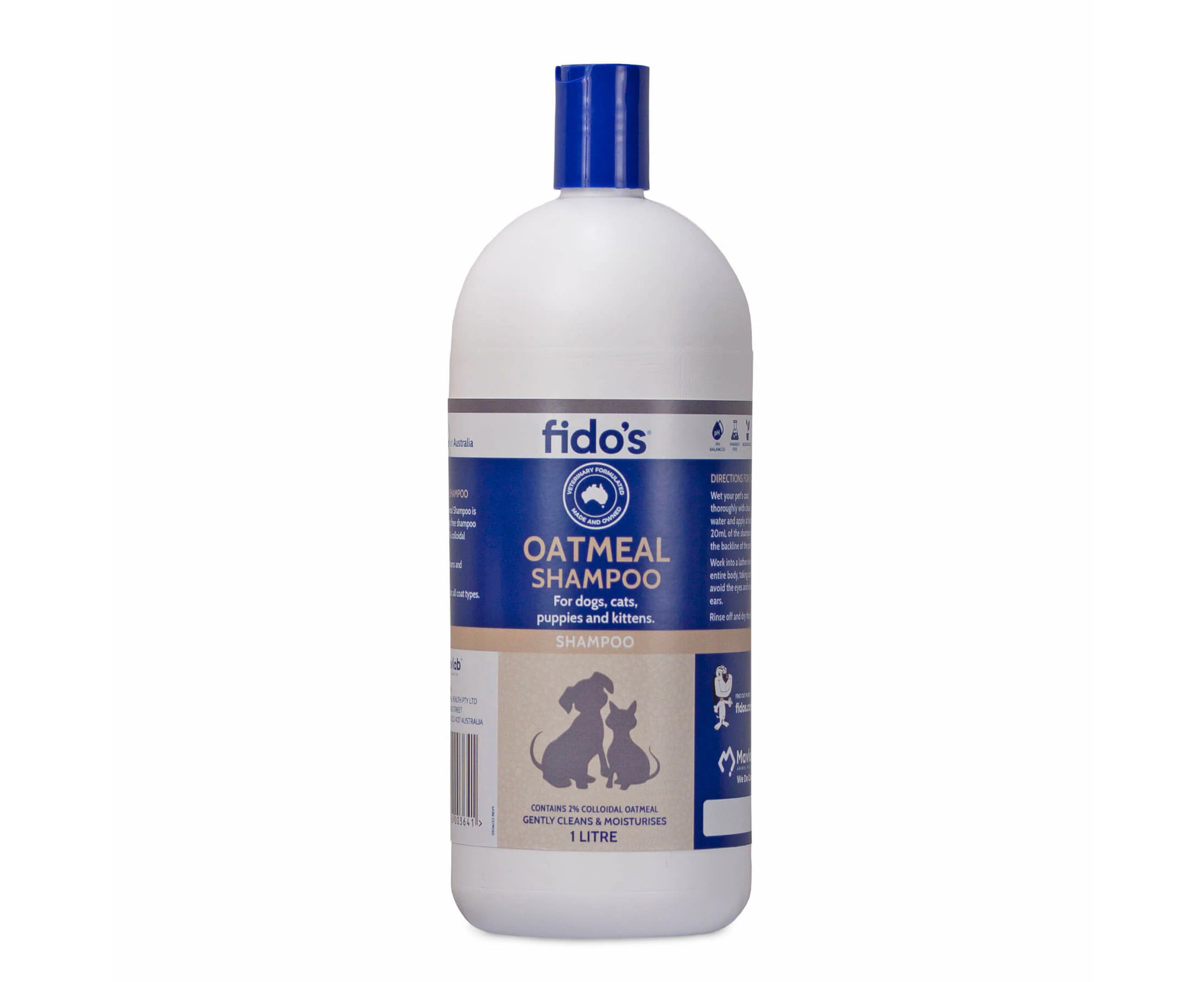 Fidos Oatmeal Dog and Puppy Shampoo