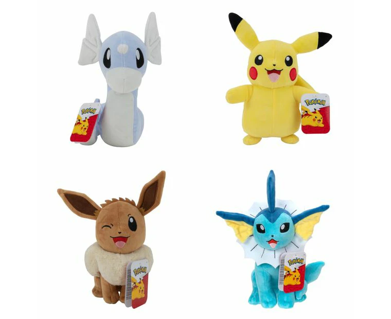 Pokemon Plush Assortment 8 (6 In The Assortment)