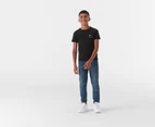 Tommy Hilfiger Boys' Smiley Pocket Short Sleeve Tee / T-Shirt / Tshirt - Dark Sable