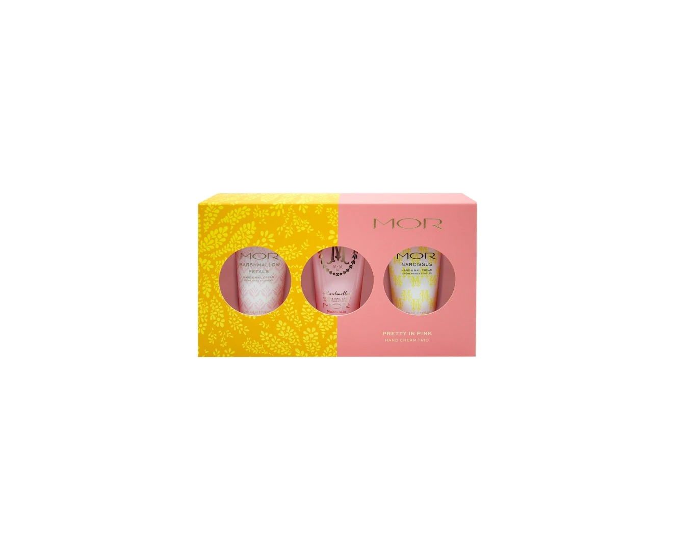 MOR Pretty in Pink Hand Cream Trio 3 x 50mL