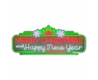 150cm Merry Christmas and Happy New Year Neon Sign