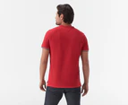 Tommy Hilfiger Men's Mao Collar Polo Shirt - Primary Red