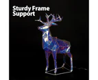 Festiva Christmas Lights Led Light Motif Reindeer & Fawn Set Decor 3D Acrylic LED Lights AU