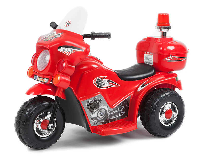 Kids' Electric Ride On Motorcycle - Red