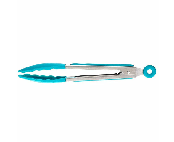 Scullery Kolori Mini Silicone Tong  21cm  - Teal