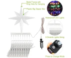 Advwin 8 Modes Christmas Decor LED Fairy String Lights with Polaris 3.5 M*9 Lines