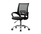 Oikiture Office Gaming  Chair Computer Mesh Chairs Executive Foam Seat Black