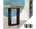 Oikiture 4X Dining Coffee Table Legs Bench Box DIY Steel Metal Industrial 40CM