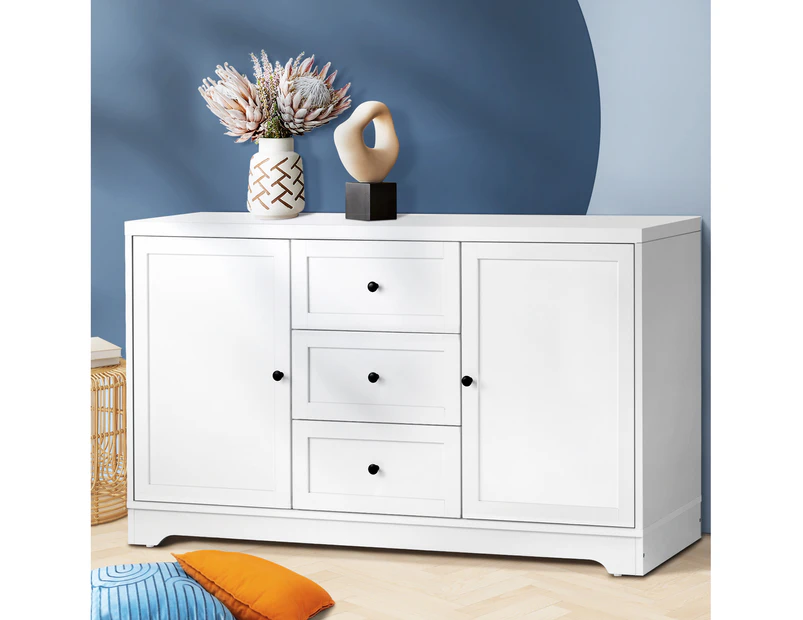 Oikiture Buffet Sideboard Cabinet Storage Cupboard Hallway Hamptons Furniture