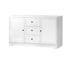 Oikiture Buffet Sideboard Cabinet Storage Cupboard Hallway Hamptons Furniture