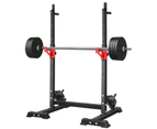 Finex Squat Rack Adjustable Barbell Rack Bench Press Weight Lifting Home Gym Excerise