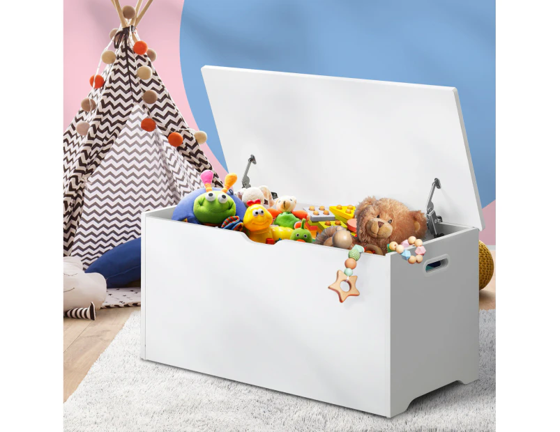 Oikiture Kids Toy Box Storage Chest Cabinet Clothes Children Bench Room Organiser