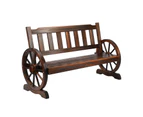 Livsip Garden Bench Wagon Chairs Outdoor Furniture Wheel Seat Chair Backyard Lounge