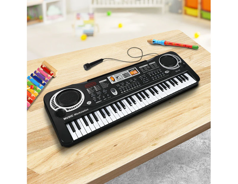 Mazam 61 Keys Piano Keyboard Electronic Musical Kids Toy Gift With Microphone