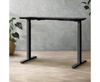 Oikiture Standing Desk Leg Frame Dual Motor Black