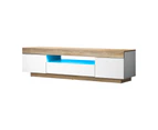 Oikiture Entertainment Unit LED 180CM - Natural/White