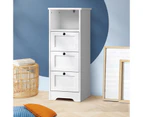 Oikiture Chest of Drawers Storage Cabinet Dresser Side Table Hamptons Furniture