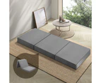 Bedra Folding Foam Mattress Single Sofa Bed Trifold Sleeping Camping Cushion Mat