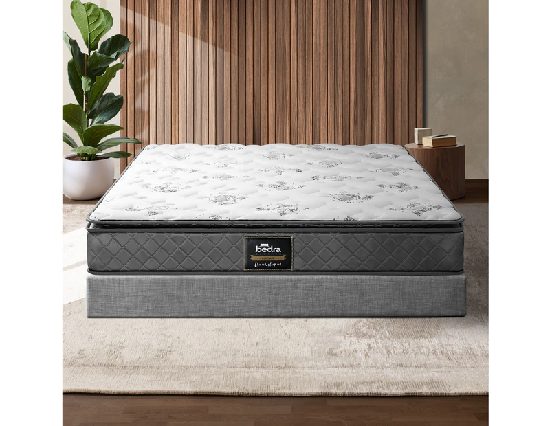 Bedra Double Mattress Breathable Luxury Bed Bonnell Spring Foam Medium 21cm