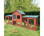 Alopet Rabbit Hutch Chicken Coop 210cm X 45cm X 85cm