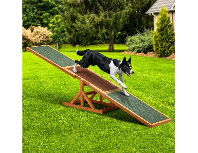 Alopet Dog Seesaw 180CM Pet Obedience Agility Training Puppy Sports Outdoor Play