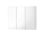 Welba Bathroom Mirror Cabinet Vanity Medicine Wall Storage White 900mm x 720mm