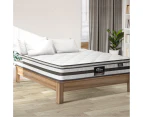 Bedra King Mattress Pillow Top Bed Cool Gel Foam Bonnell Spring 21cm