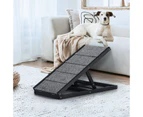 Alopet Dog Pet Ramp Adjustable Height Dogs Stairs Bed Sofa Car Foldable 70cm