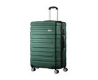 Mazam 28" Luggage Suitcase Trolley Set Travel TSA Lock Storage Hard Case Green
