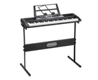 Mazam 61 Keys Electronic Piano Keyboard Lighted Electric Keyboards Holder Stand