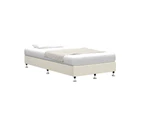 Oikiture Bed Frame King Single Bed Base Platform Beige