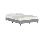 Oikiture Bed Frame Queen Size Bed Base Platform Grey