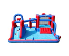 AirMyFun Inflatable Trampoline Bounce House 11 Play Zones Kids Jumping Water Slide Outdoor Toy