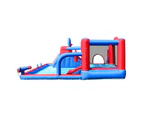 AirMyFun Inflatable Trampoline Bounce House 11 Play Zones Kids Jumping Water Slide Outdoor Toy