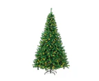 Mazam LED Christmas Tree 2.1M 7FT Xmas Trees Decorations Green 1050 Tips