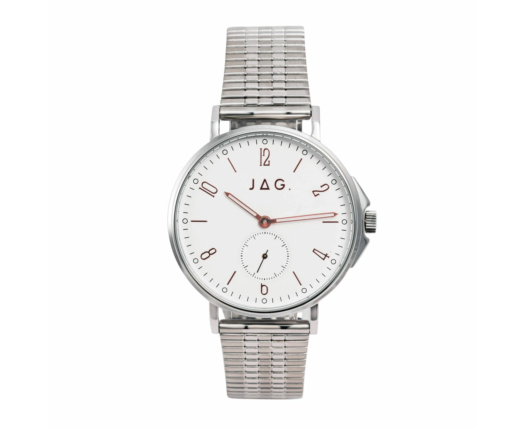 Jag Milton White and Silver Men's Watch J2784A