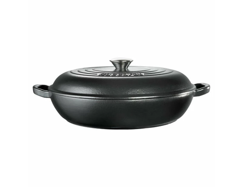 Baccarat Le Connoisseur Round French Saute Pan 31X6.7cm Black