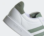 Adidas Men's Grand Court 2.0 Sneakers - White/Green/Olive